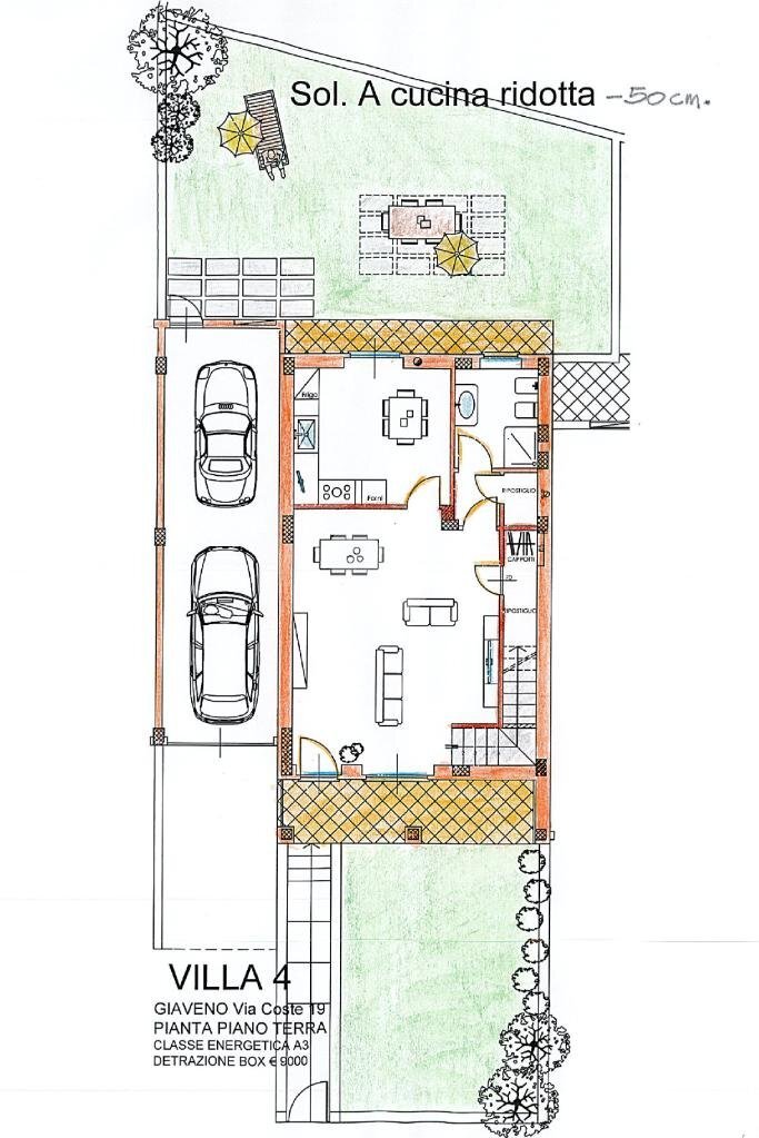Villa Via Coste, Giaveno - floor plans 1