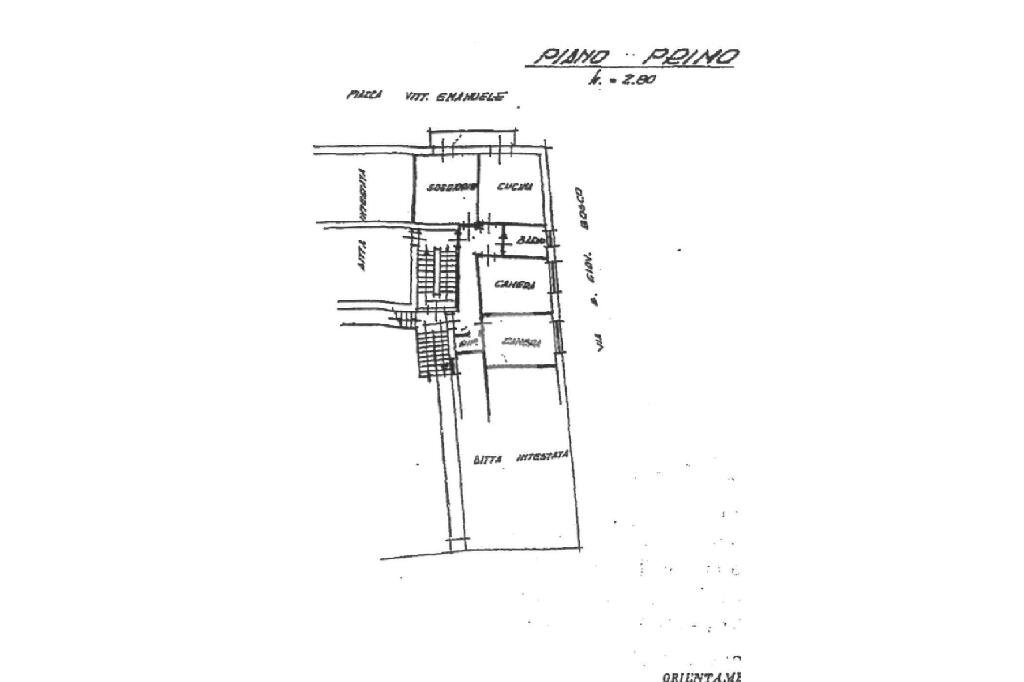Stabile - Palazzo Piazza vittorio emanuele, Castagnole Piemonte - planimetria 1