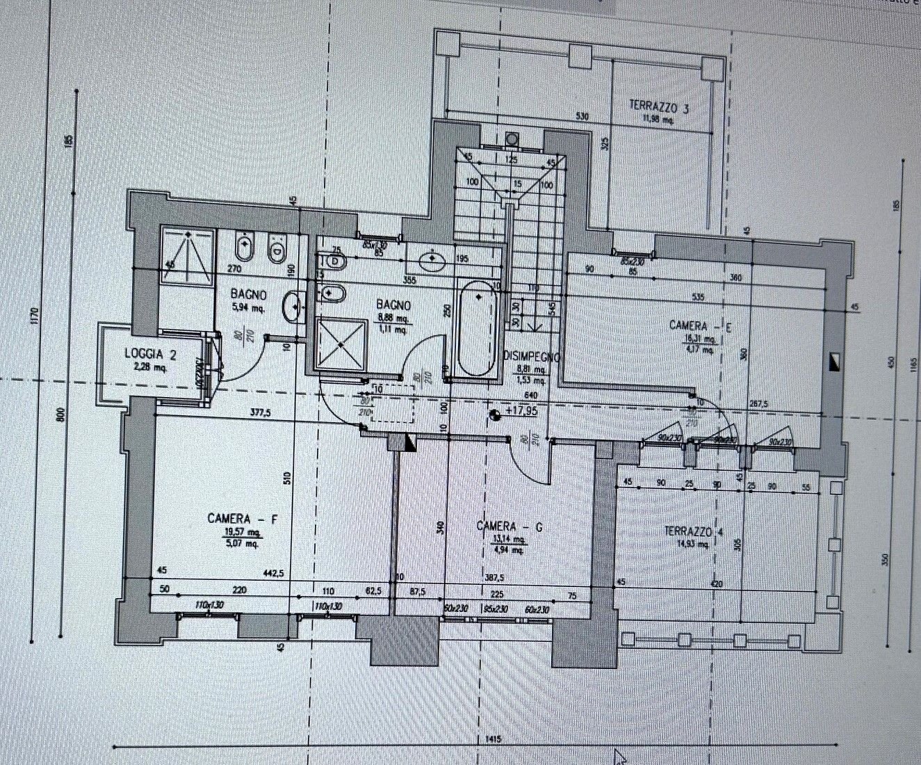 Villa via Romagneno, Recco - floor plans 1