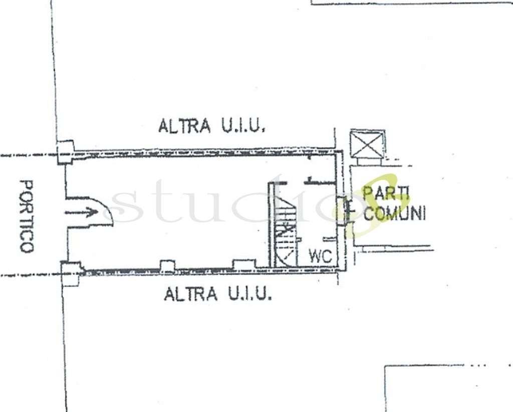 Negozio via Vittorio Emanuele, 100, Bordighera - planimetria 1