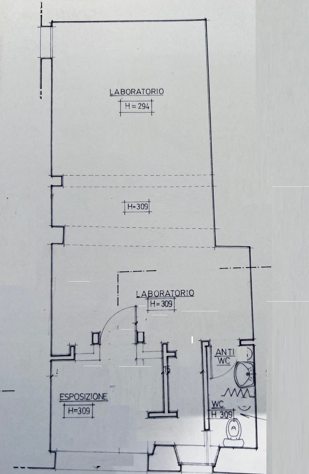 Laboratorio Montelupo Fiorentino - planimetria 1