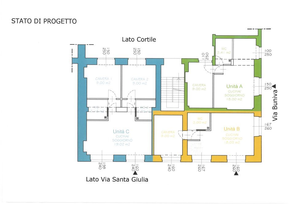 Two-room apartment 44d, Via Santa Giulia, Torino - photo 1