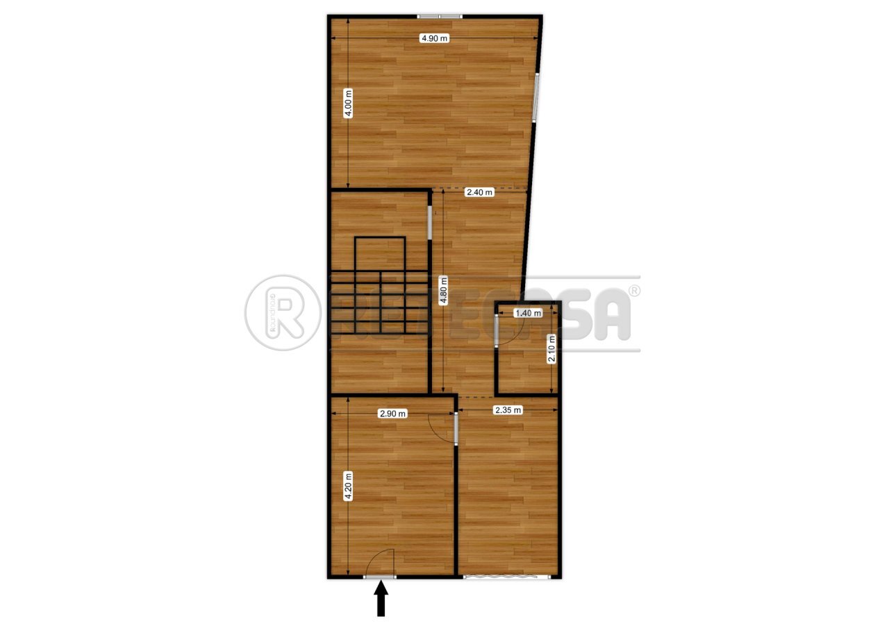 5.jpg - Stabile - Palazzo Via Pio x  4, Bisceglie - planimetria 1