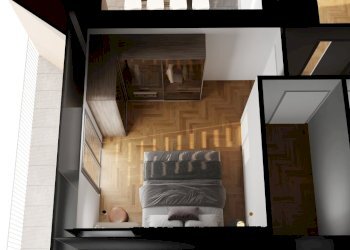 A1 - ISOMETRIA - LETTO 1.jpg - Two-room apartment Via Giammatteo, Lecce - photo 11