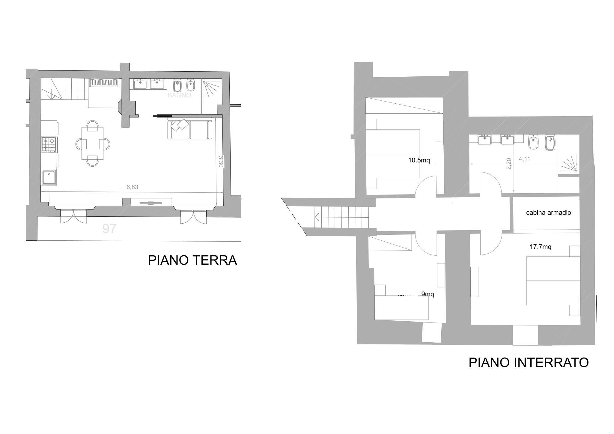 Quadrilocale via Emilia Ponente, 325, Bologna (zona Borgo Panigale) - planimetria 1