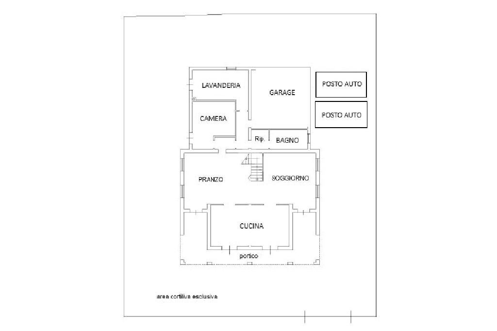 Villa Via M. D'Antona, Fabbrico - floor plans 1