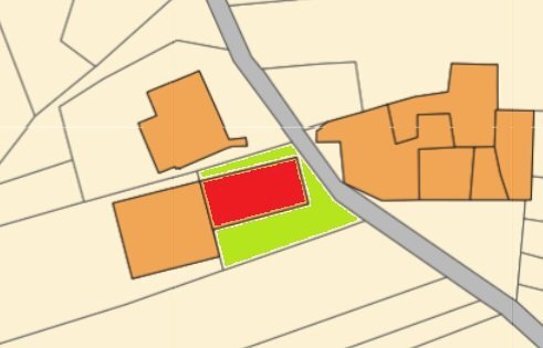 Porzione di casa Via Pasca, SNC, Brondello - planimetria 1