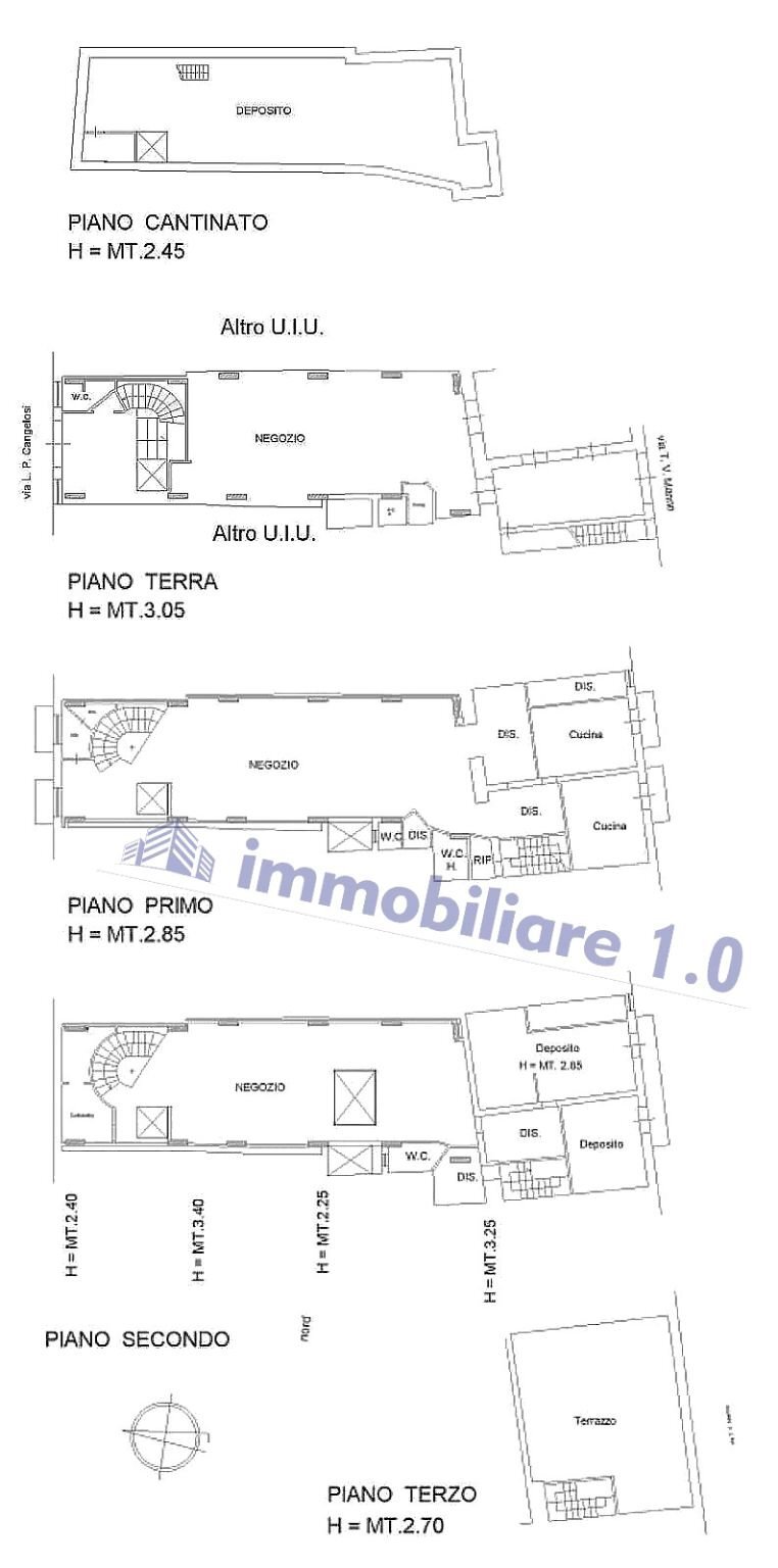 Ristorante via Tenente Vito Manno, 19/21, Alcamo - planimetria 1