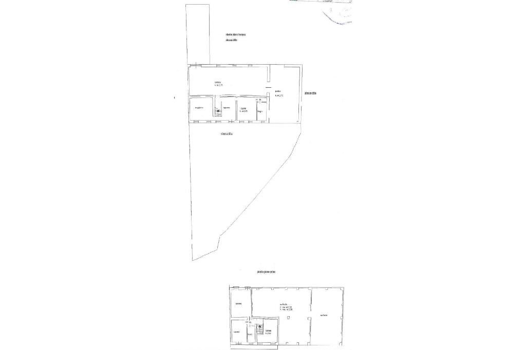 Semi-detached house Località Vezzolano Collina Magra, Albugnano - floor plans 1