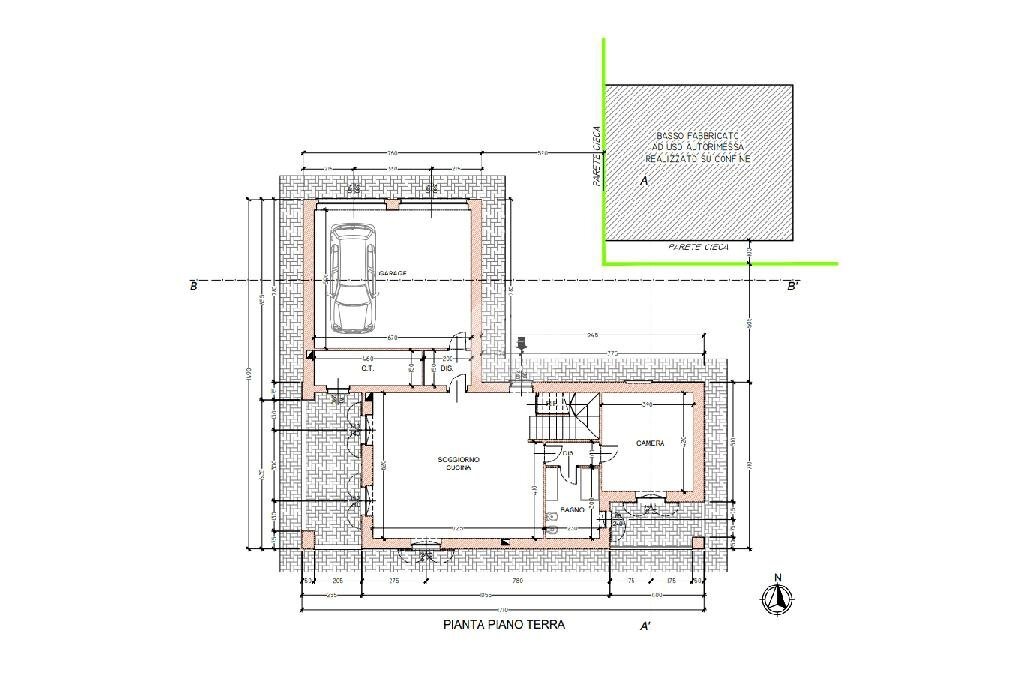 Building land Via Conti Petitti, Cherasco - floor plans 1