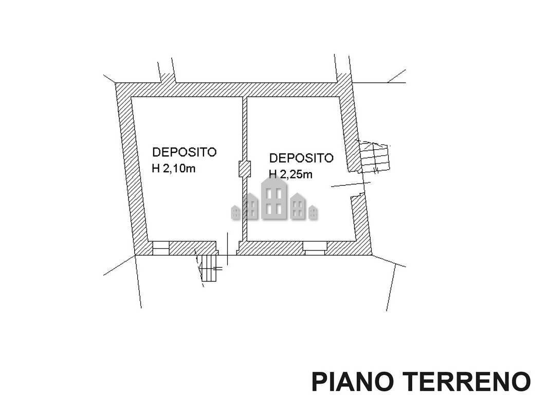 Rustico Frazione lilla, Locana - planimetria 1