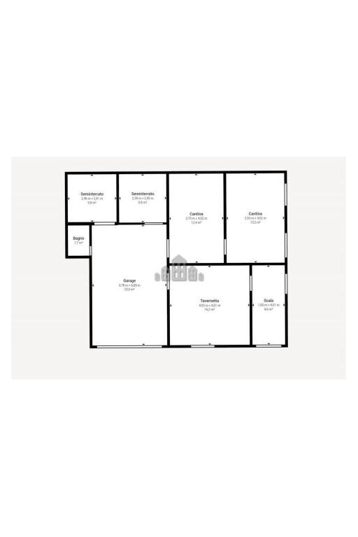 Villa via Regina Margherita, 5, Rivara - planimetria 1