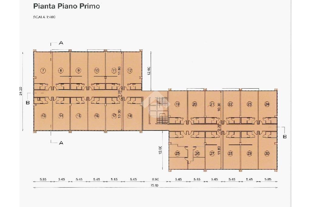 Office via buozzi, Granarolo dell'Emilia - floor plans 1