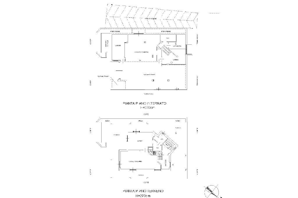 Villa Borgata Bussone, Giaveno - floor plans 1