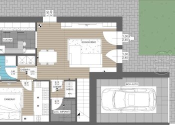 pianto terra3 B1.jpg - Villa Via Edison Thomas, Nerviano - foto 21