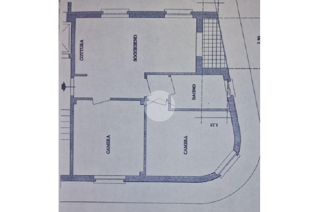 Trilocale Via Martino, Diano Marina - planimetria 1