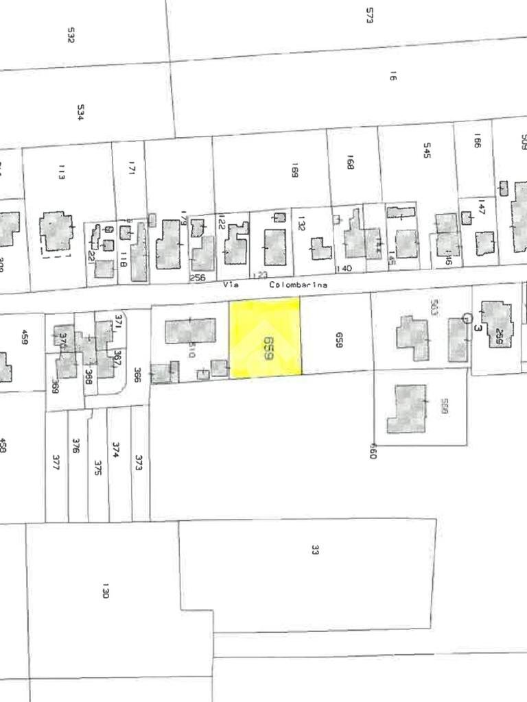 Building land Via Colombarina, Cervia - floor plans 1
