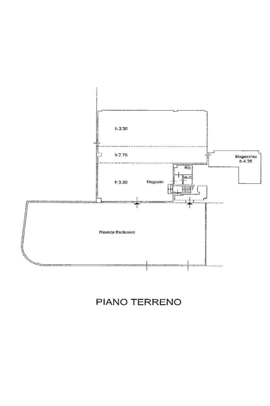 Shop via Piero Gobetti, Signa - floor plans 1