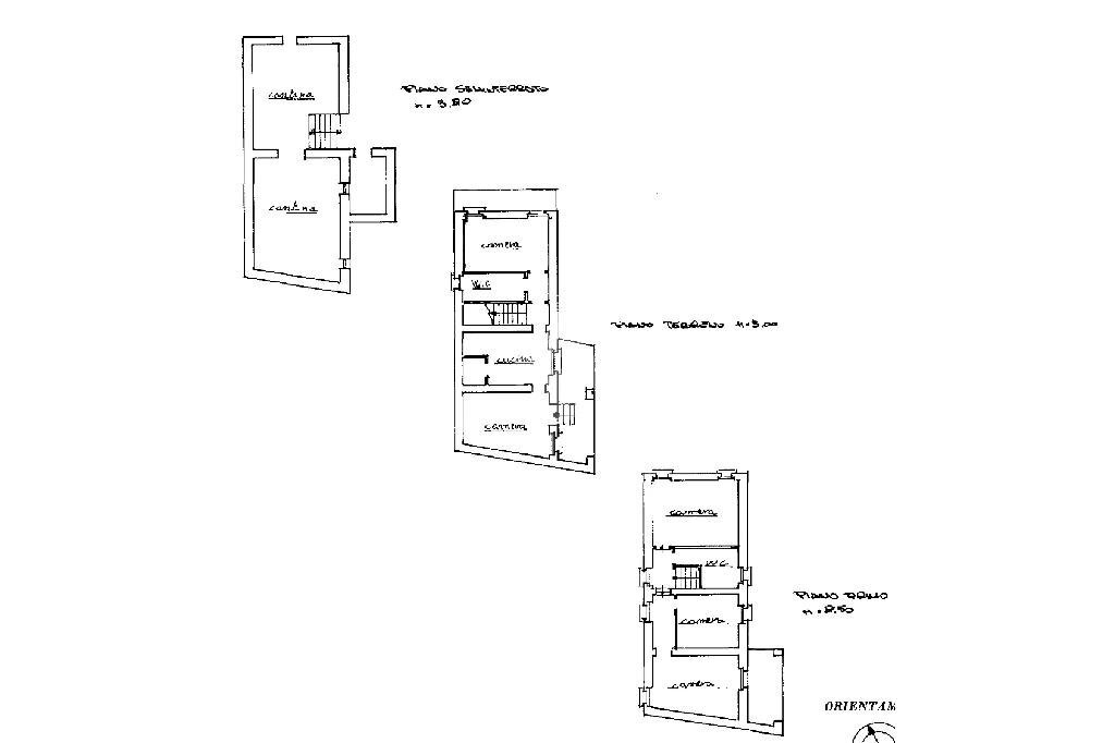 Rustic Via Fossale, Piovà Massaia - floor plans 1