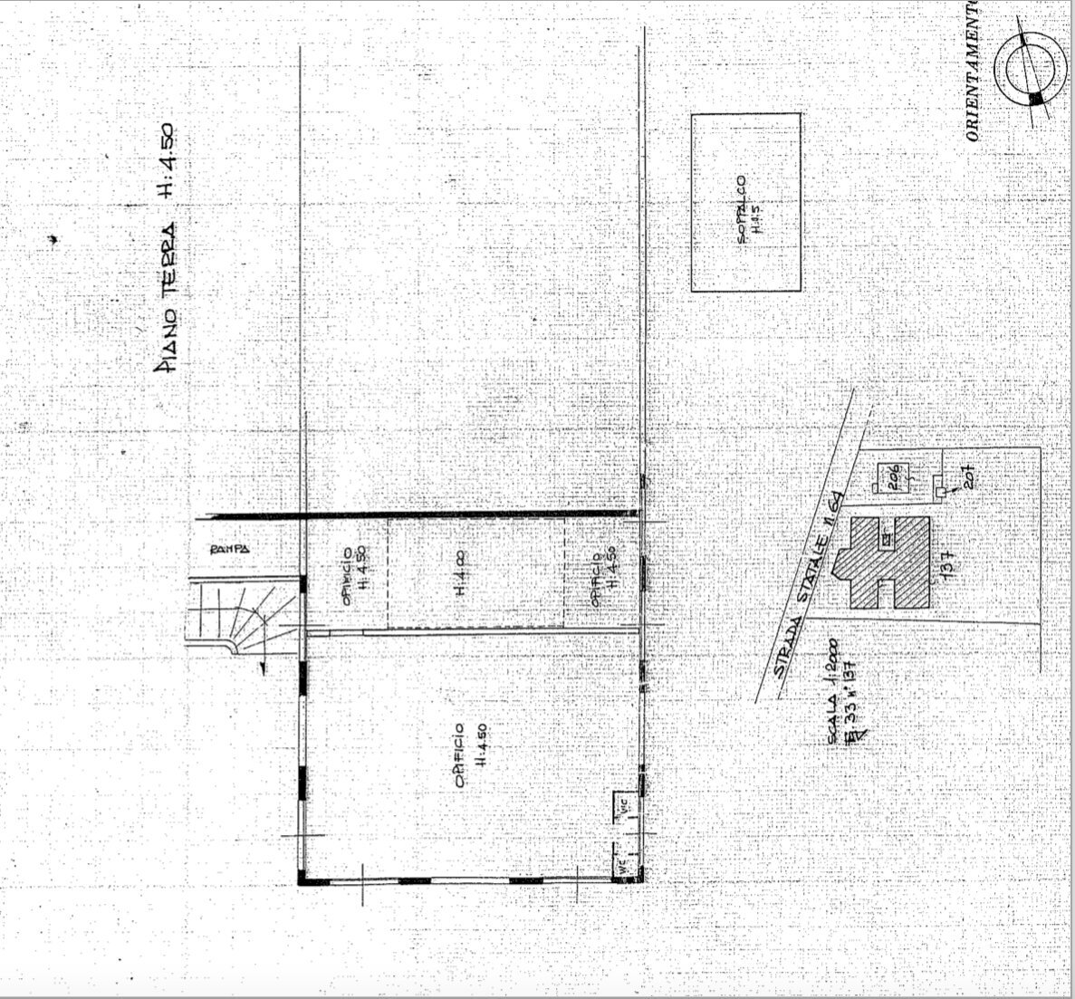 Capannone Sasso Marconi - planimetria 1