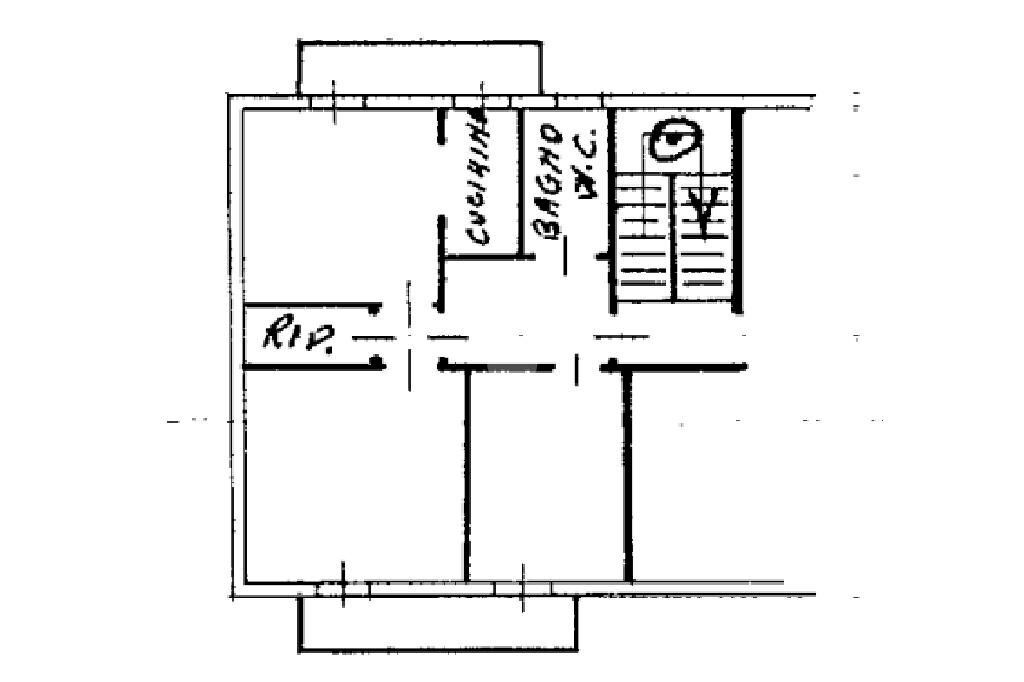 Trilocale Via anguille, Diano Marina - planimetria 1