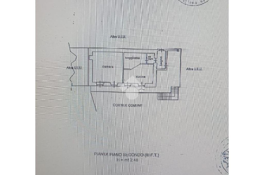 Bilocale Località bogliano, Mezzenile - planimetria 1