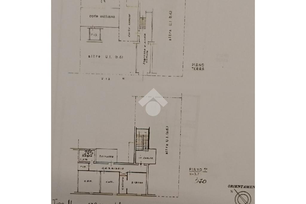 Stable - Palace Via roma, Morciano di Romagna - floor plans 1