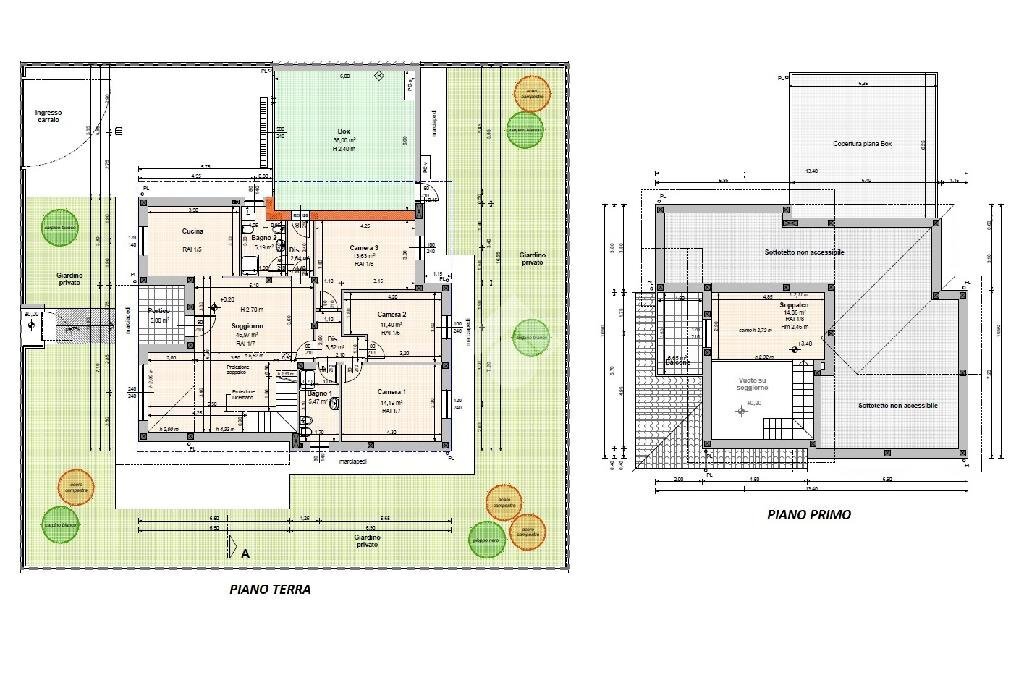 Villa Via Rita Levi Montalcini, Cassano d'Adda - planimetria 1