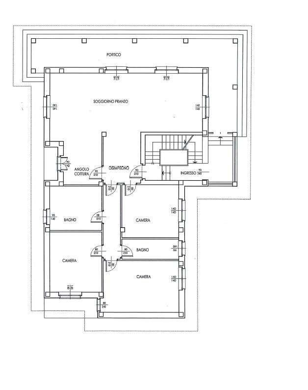 Villa stradale Torino, 198, Corio - planimetria 1
