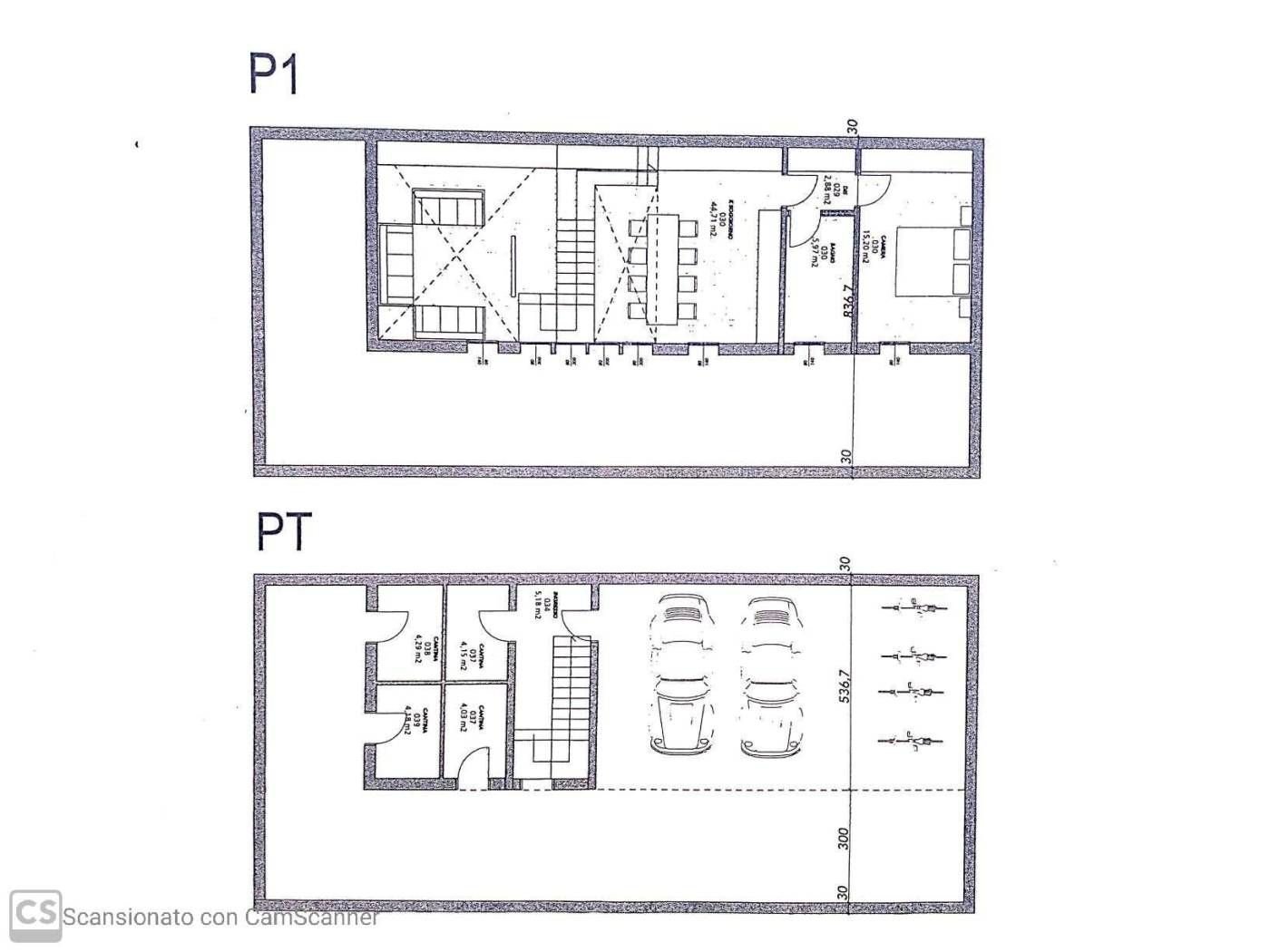Stabile - Palazzo via G. Rossi, 21, San Giorgio di Piano - planimetria 1
