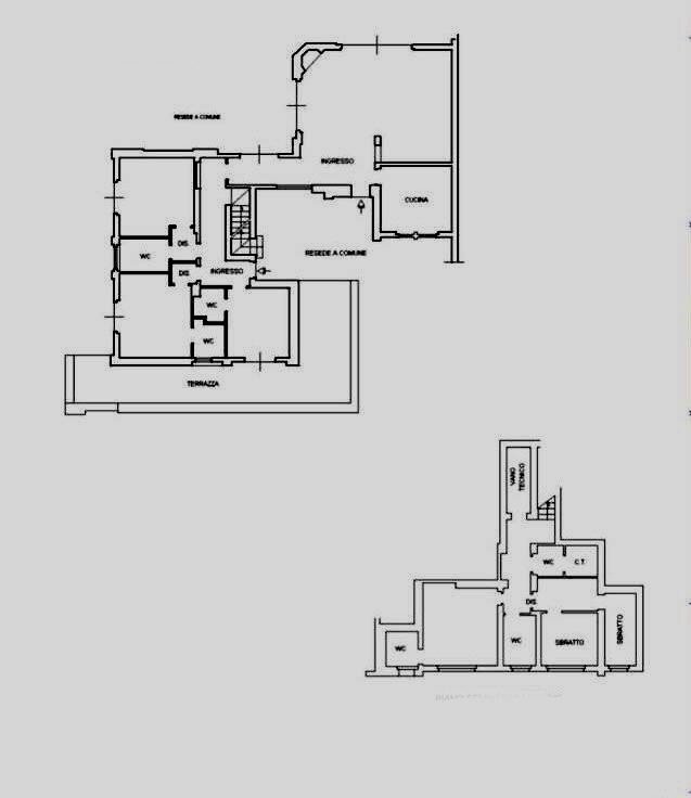 Villa strada Provinciale Bozzone, Castiglione della Pescaia - planimetria 1