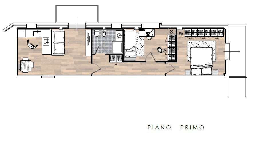 Trilocale Montelupo Fiorentino - planimetria 1