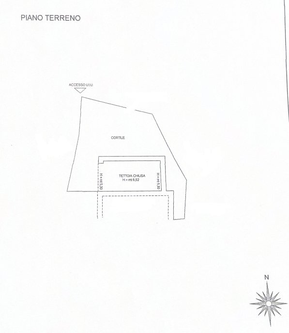 Rustico Via Pian Lissard, 15, Barge - planimetria 1