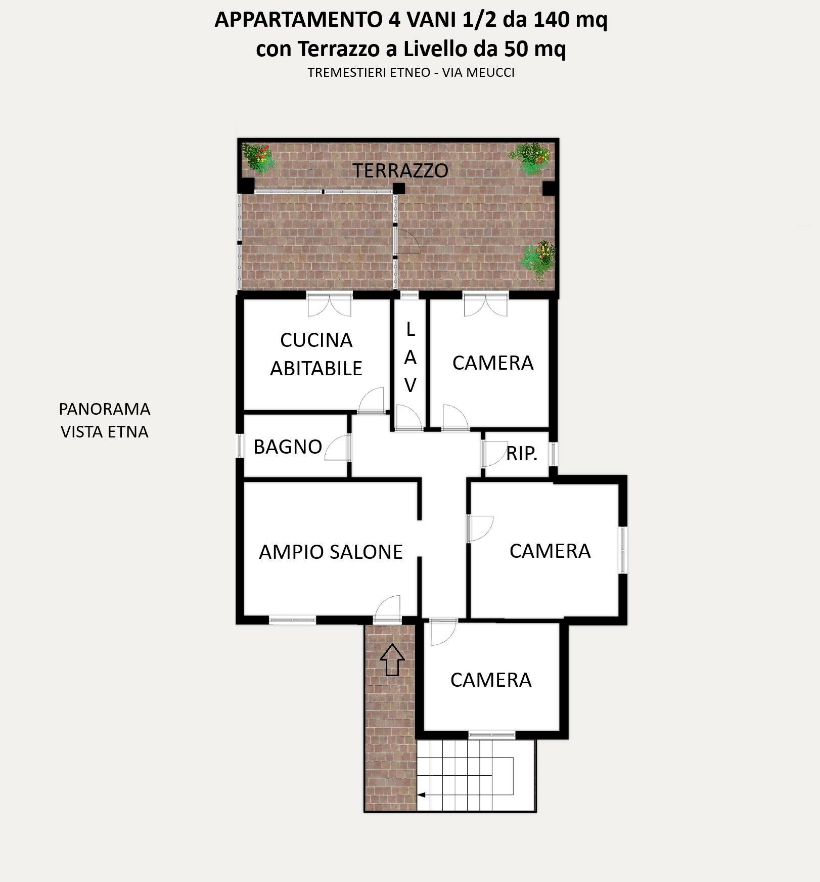 Four-room apartment Via meucci, Tremestieri Etneo - photo 3