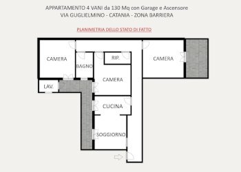 Quadrilocale via francesco guglielmino, Catania - foto 8