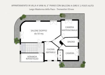 Quadrilocale LARGO MADONNA DELLA PACE, Tremestieri Etneo - foto 2