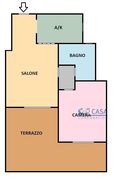 Bilocale Via Raoul Chiodelli, Roma - foto 1