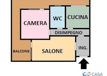 Bilocale Via Delle Spighe, Roma (zona Alessandrino) - foto 3