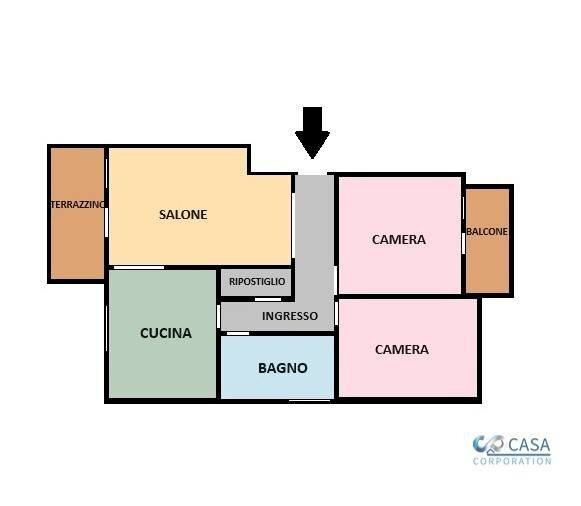 Three-room apartment VIA GIULIO RONCACCI, Morlupo - photo 1