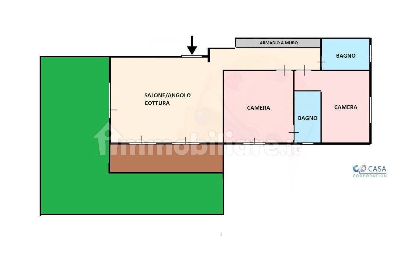 Trilocale Via Dei Salici, Roma (zona Alessandrino) - foto 1