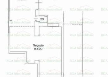 plan - Negozio largo Nicolò Rezzara, 7, Bergamo - foto 3