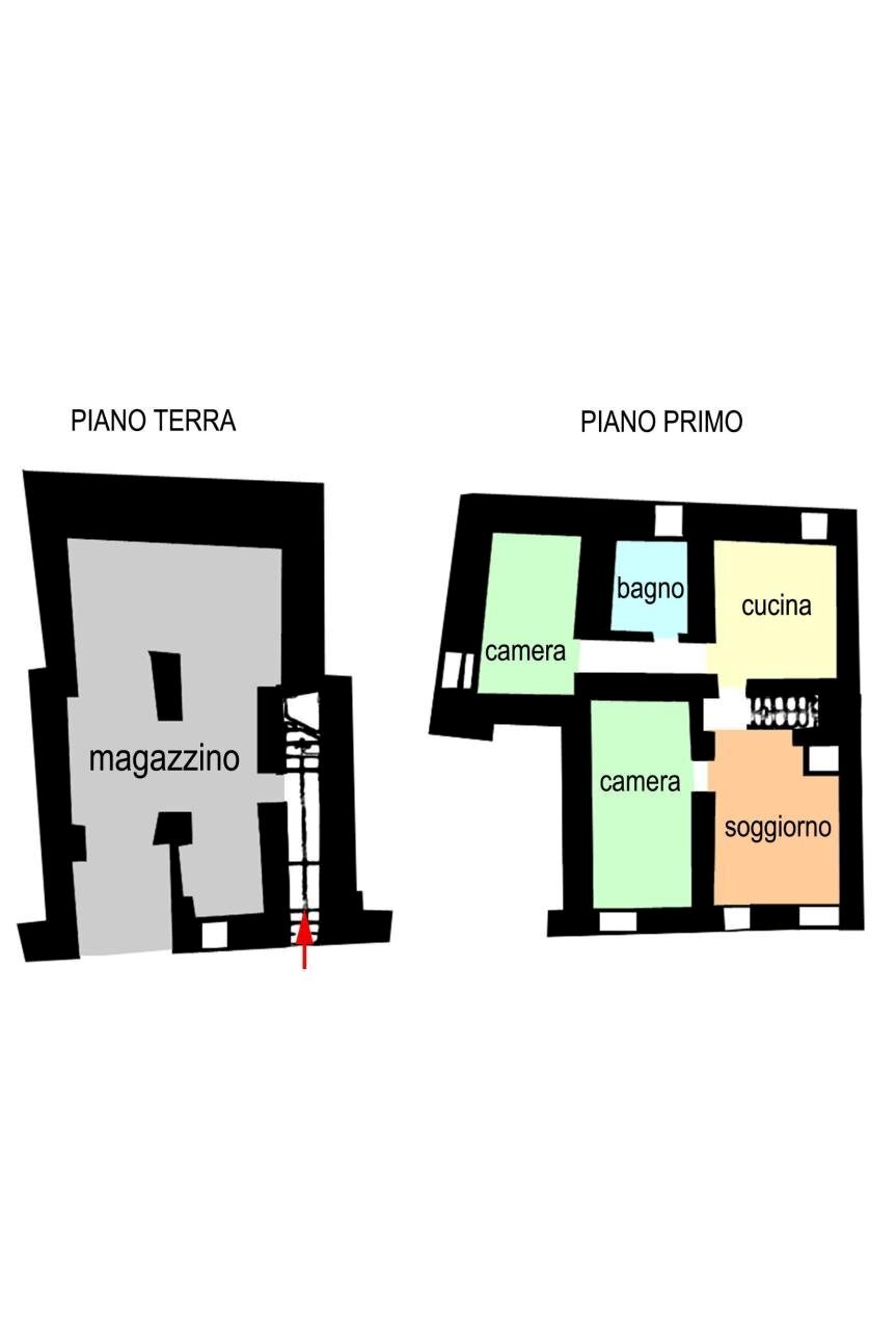 Appartamento via Borgo Barnati, Pontedassio - planimetria 1