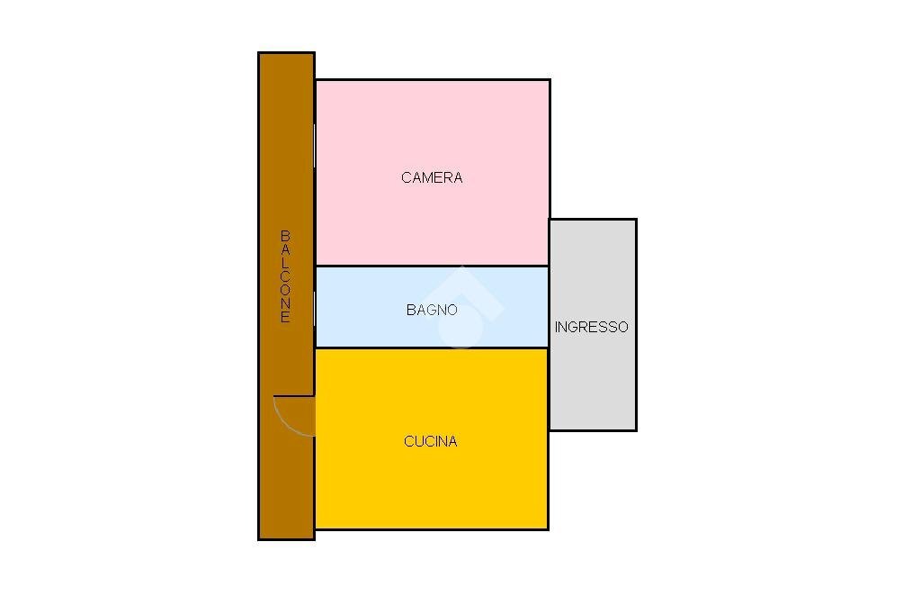 Bilocale Via Mirafiori, Beinasco - planimetria 1