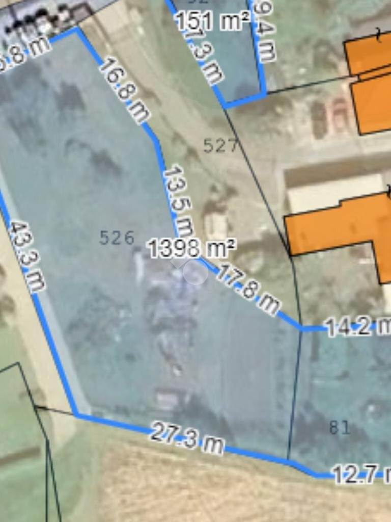 Terreno edificabile Regione berga, Macello - planimetria 1