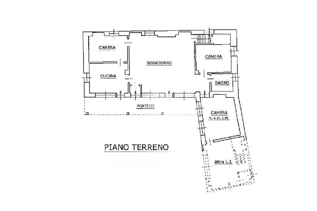 Independent house Via Camillo Benso di Cavour, Bollengo - floor plans 1
