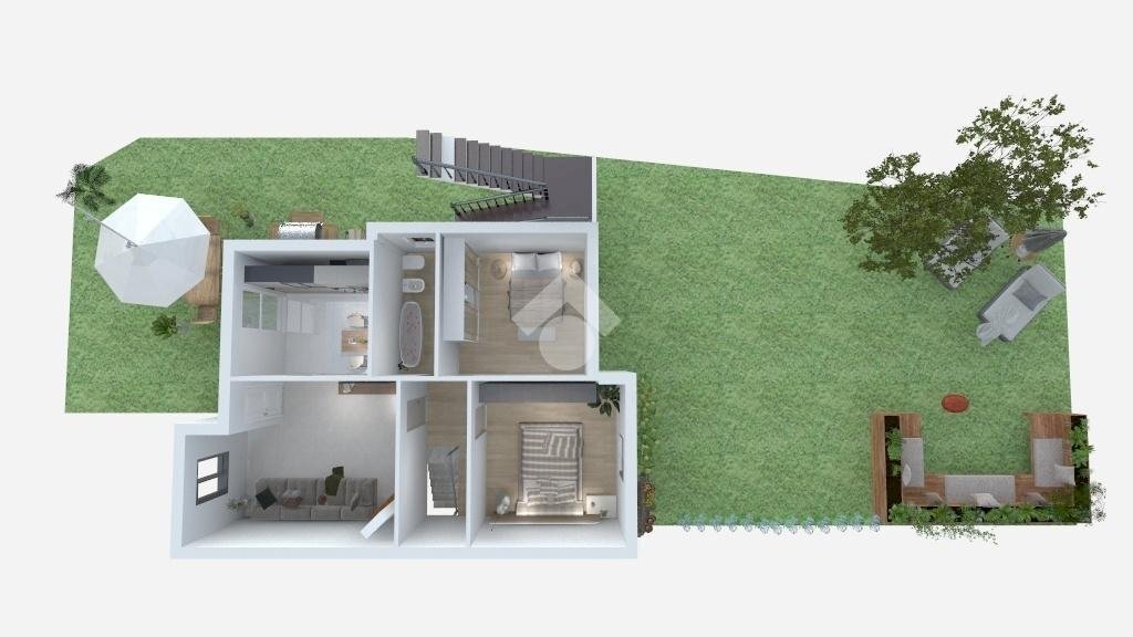 Portion of a house Via Giacomo Puccini, Basiano - floor plans 1