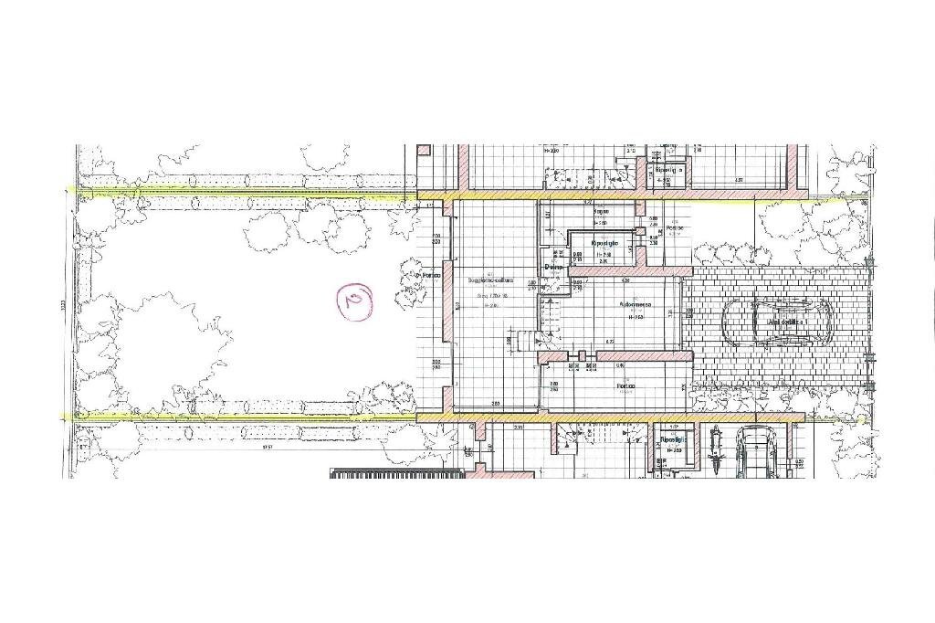 Portion of a house via Ponchielli, Sant'Ilario d'Enza - floor plans 1