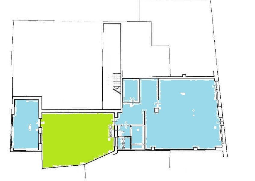 Negozio via Govone Rosa, Mondovì - planimetria 1