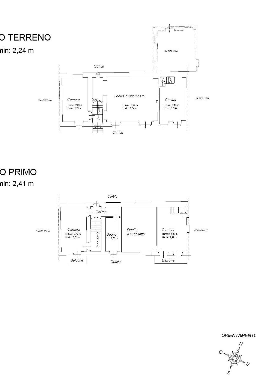 Casa indipendente via Vignali, 13, Brozolo - planimetria 1