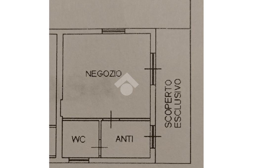 Shop Via Roma, Tavullia - floor plans 1